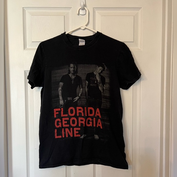 Florida Georgia Line band tee tour of 2015 tshirt size M - Picture 1 of 4